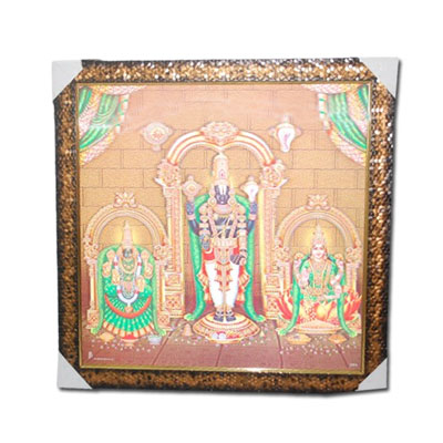 "5D Balaji Photo Frame -code 1211-001 - Click here to View more details about this Product